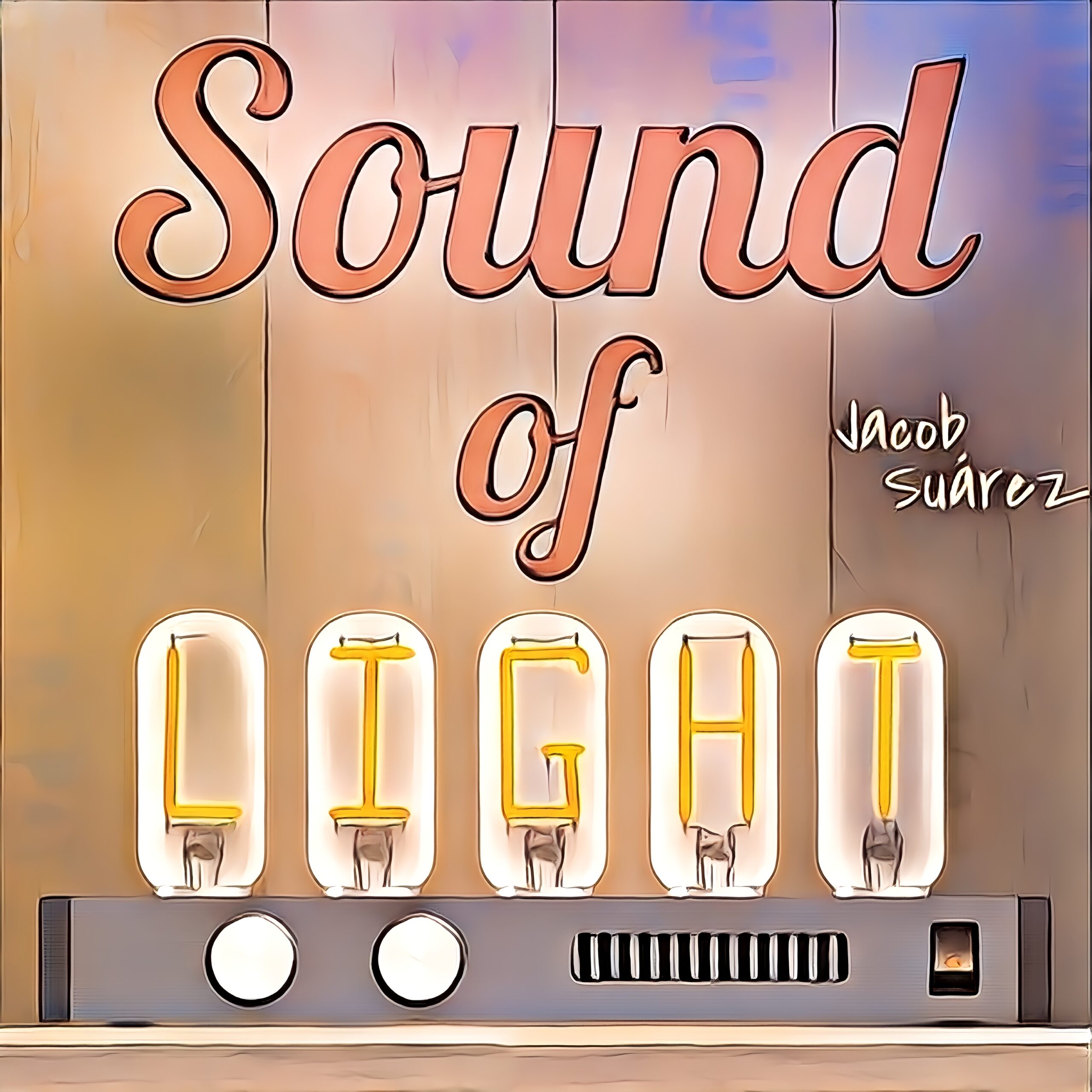 Cover of the musical album "Sound of Light" created by Jacob Suárez Aragonès